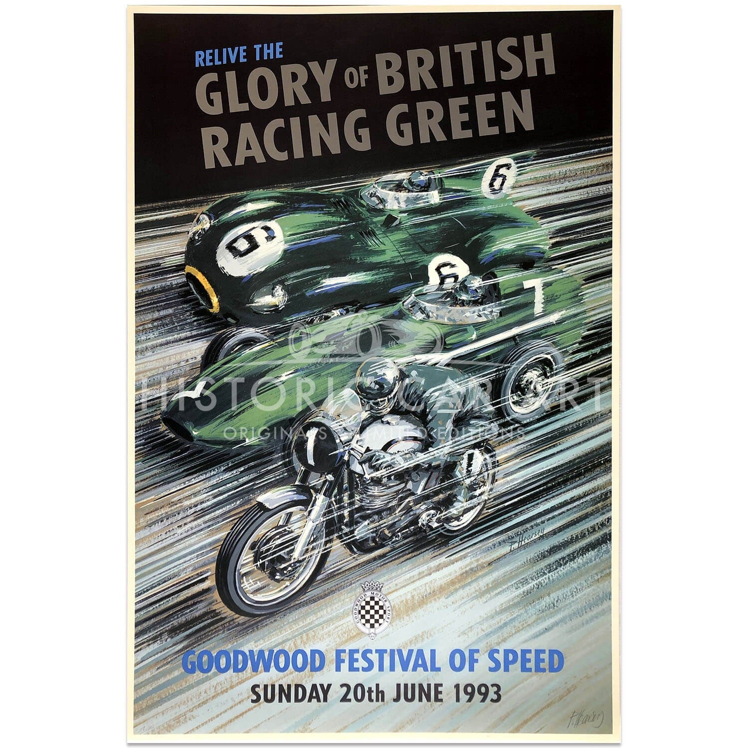 British | Goodwood Festival of Speed 1993 Poster