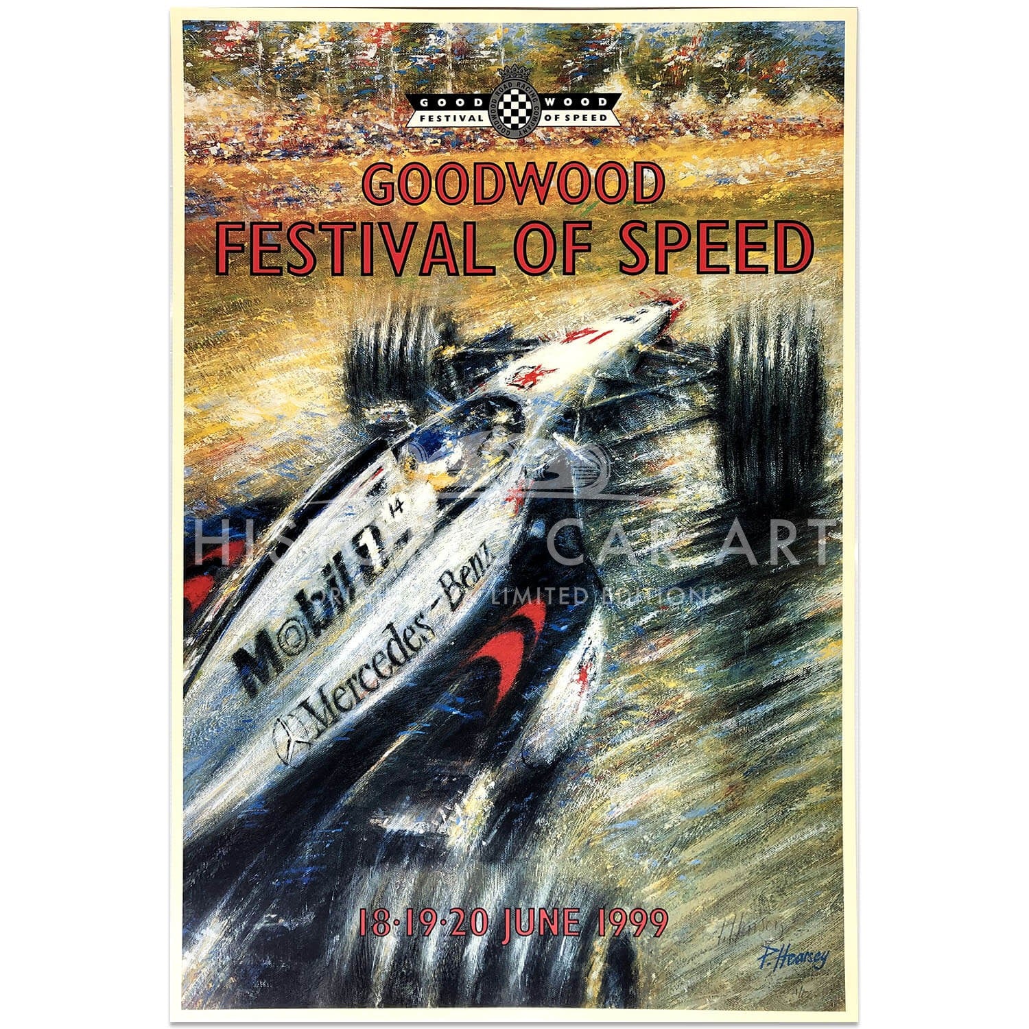 British | Goodwood Festival of Speed 1999 Poster