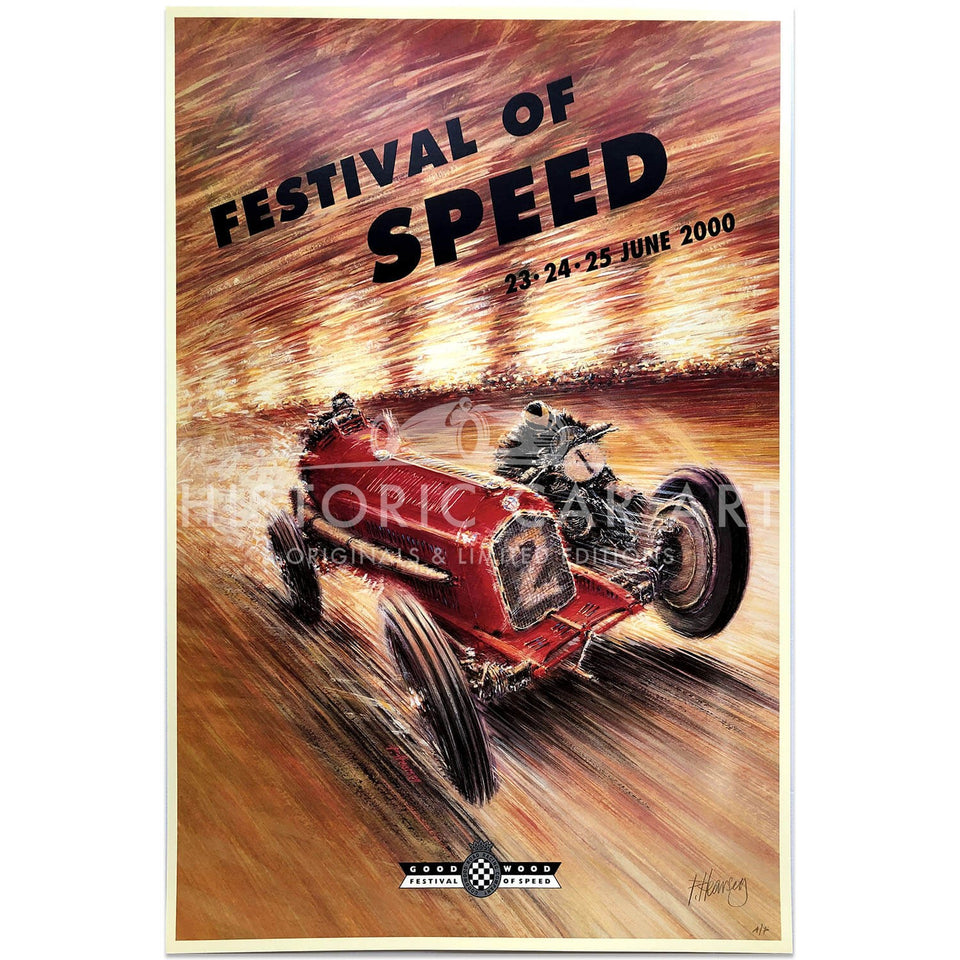 Peter HEARSEY -British | Goodwood Festival of Speed 2000 Poster ...
