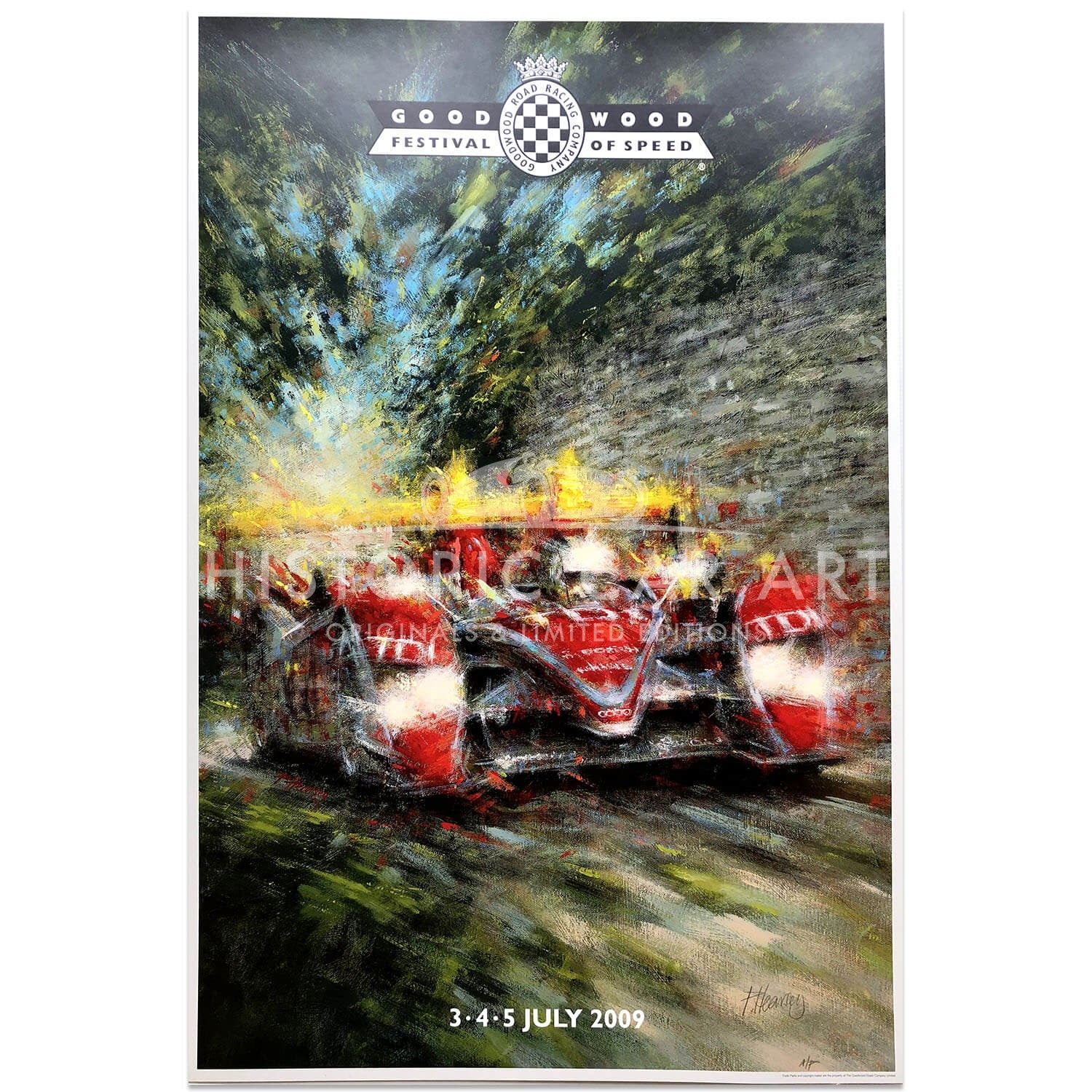 British | Goodwood Festival of Speed 2009 Poster