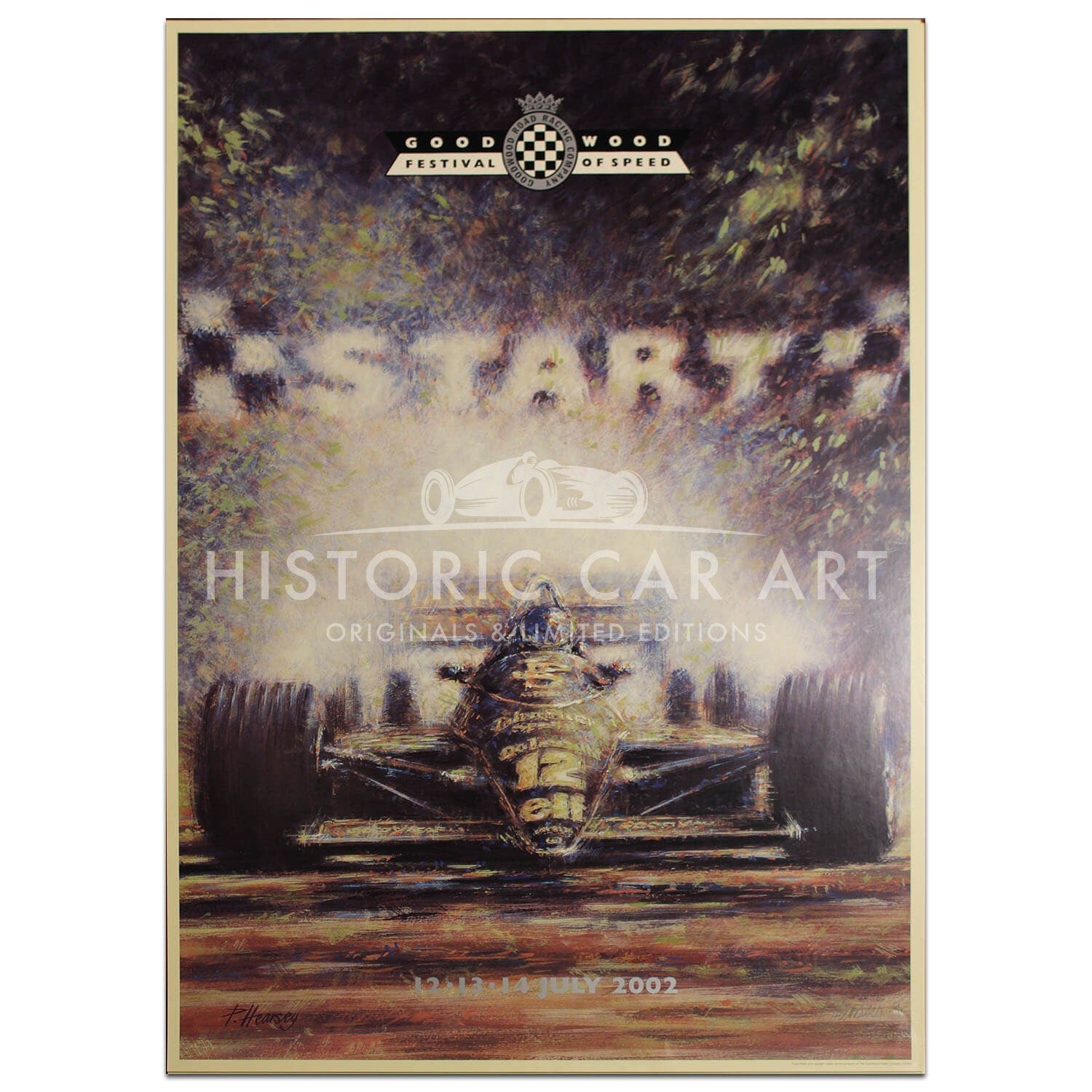 British | Goodwood Festival of Speed 2002 Poster