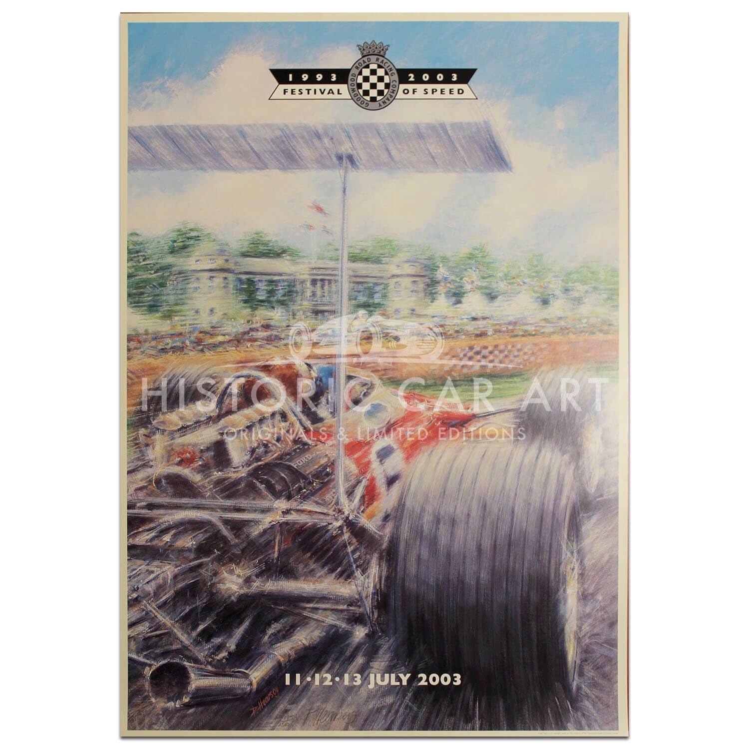 British | Goodwood Festival of Speed 2003 Poster