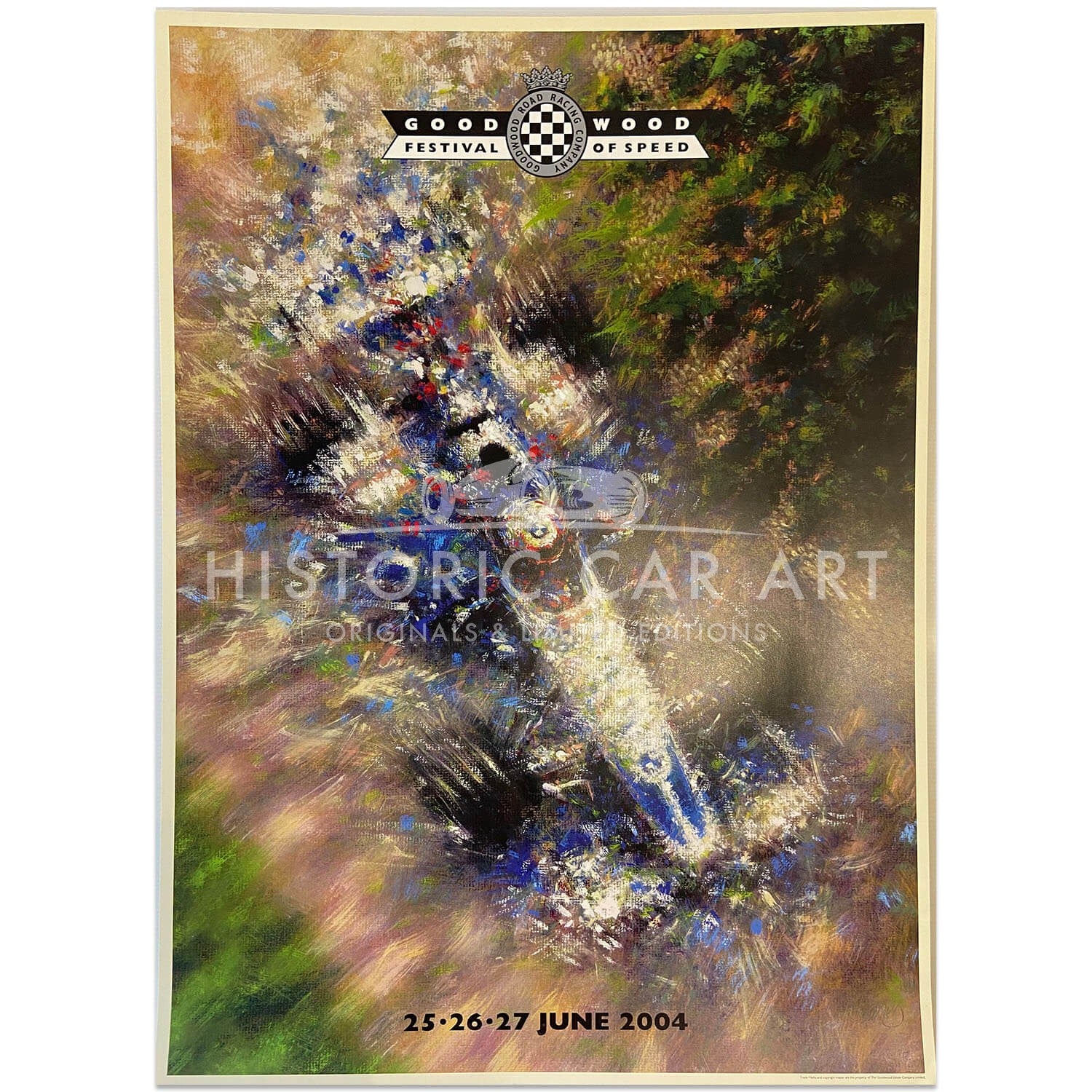 British | Goodwood Festival of Speed 2004 Poster