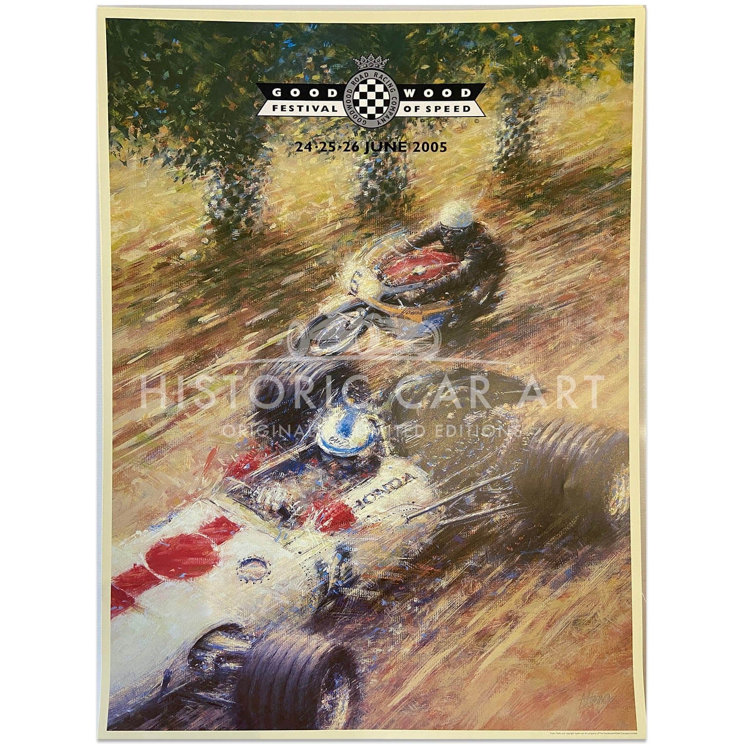 British | Goodwood Festival of Speed 2005 Poster