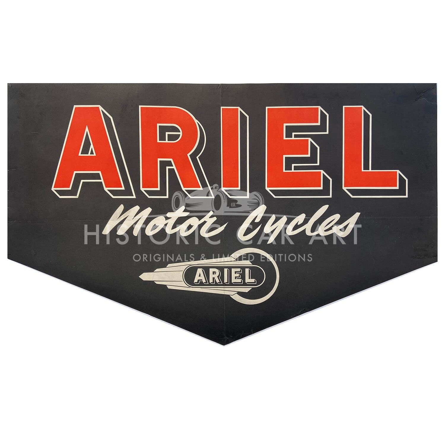 British | Ariel Motorcycles 1930 | Original Poster
