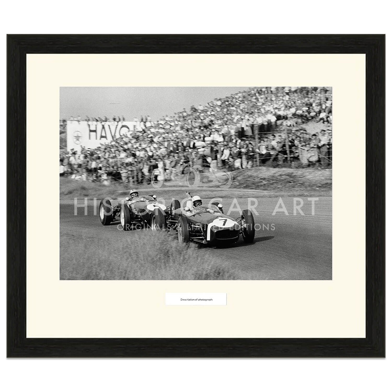 1960 Dutch Grand Prix | Stirling Moss (Lotus) & Alan Stacey (Lotus) | Photograph
