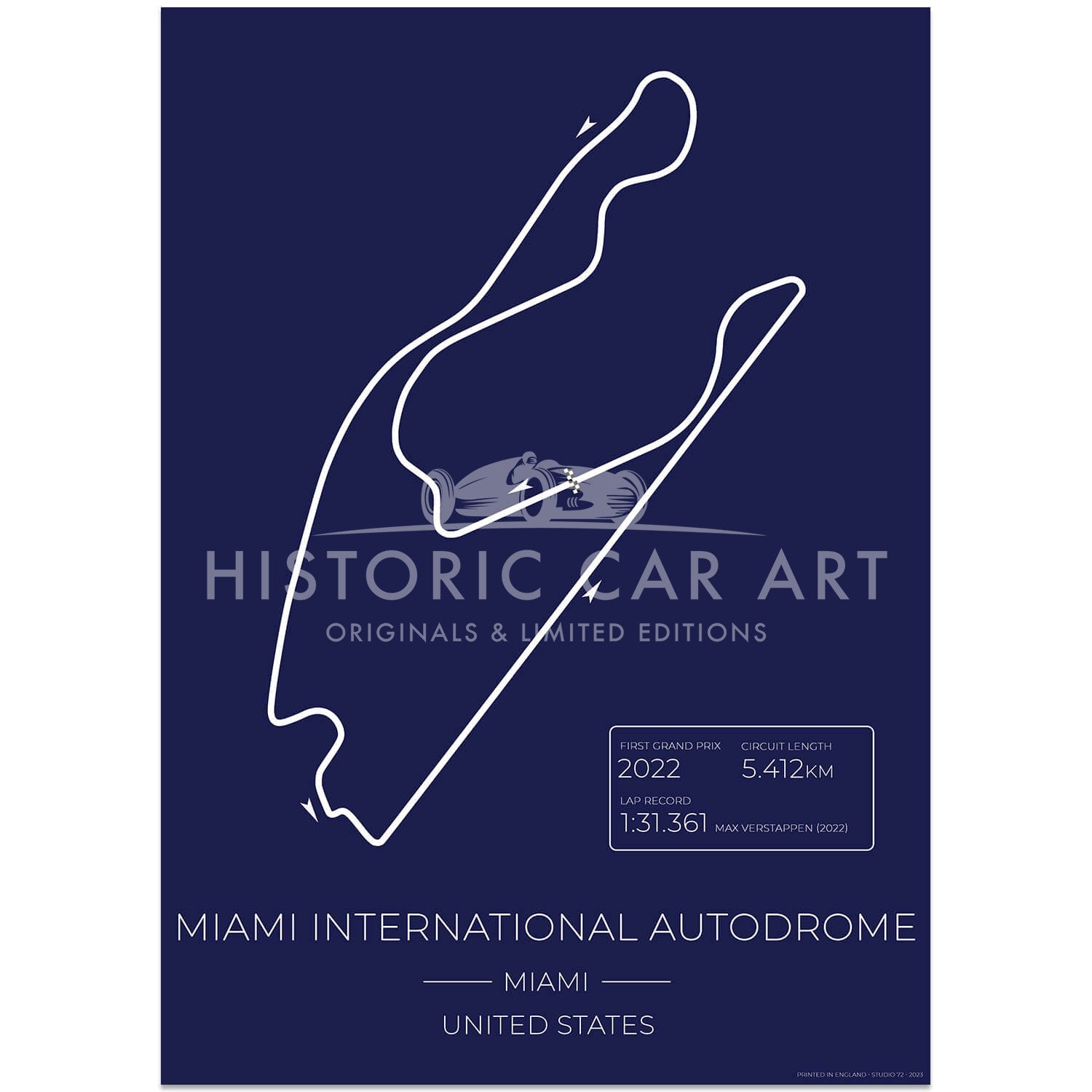 Miami Grand Prix circuit | Poster