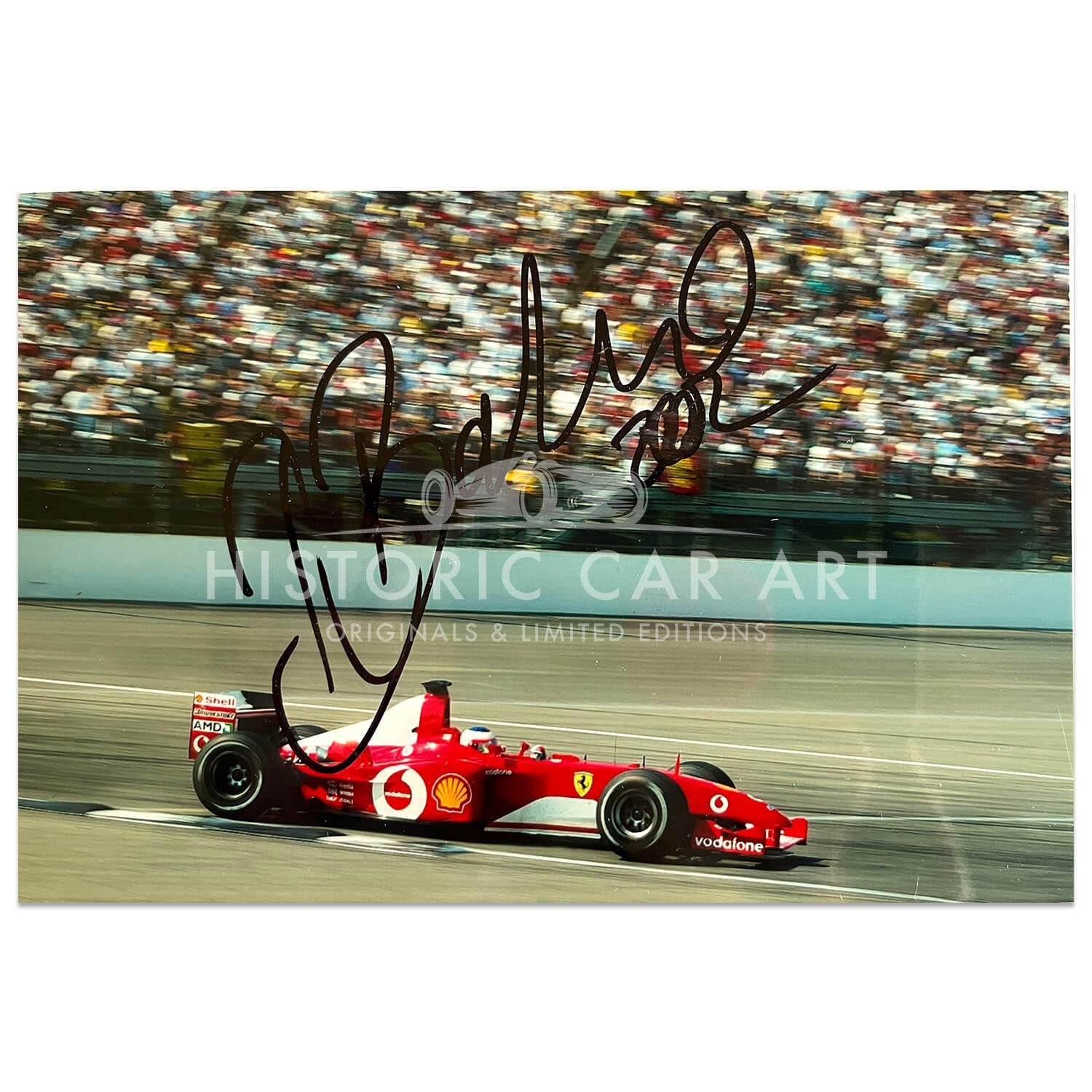 Rubens Barrichello | Ferrari | Signed Photograph