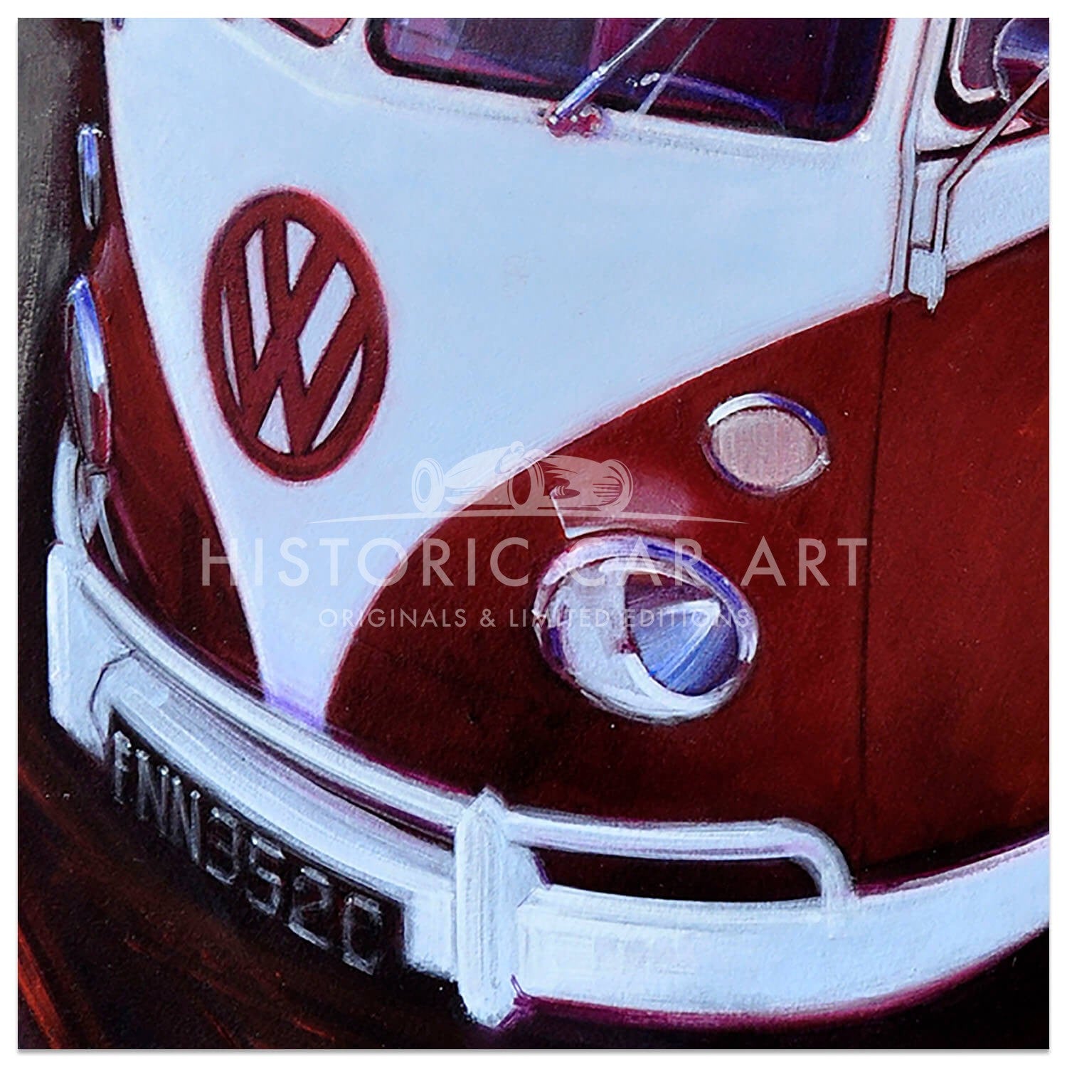 Away from it all | Type 2 VW | Artwork