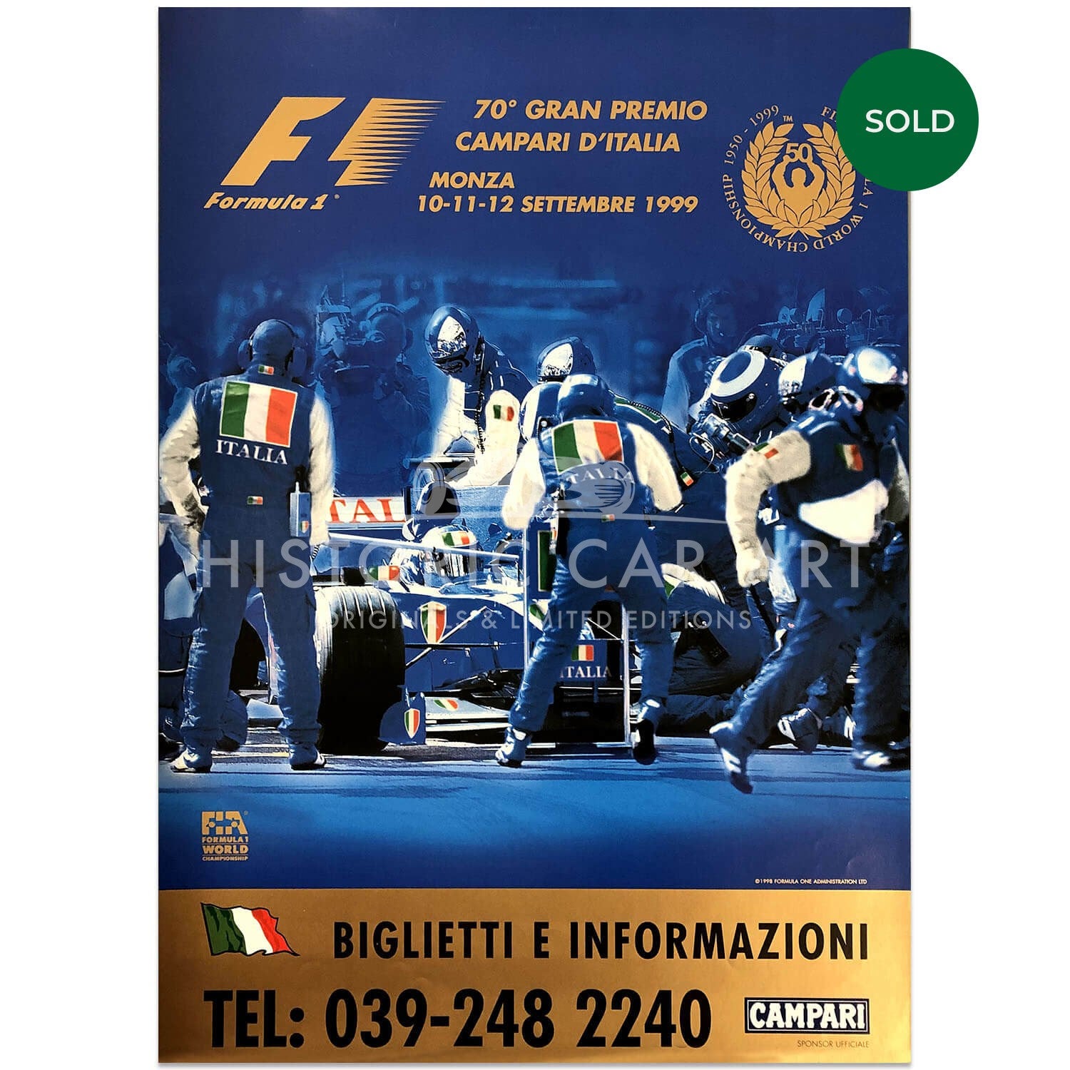 Italian | Grand Prix 1999 | Poster