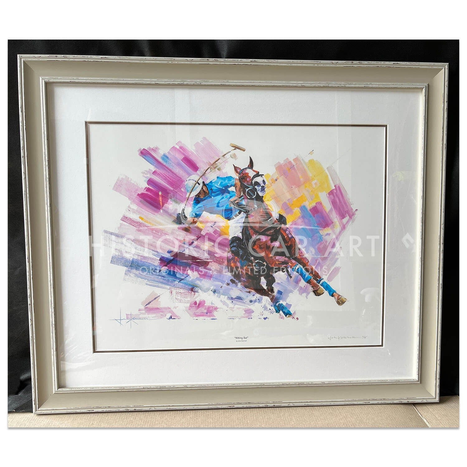 Hitting Out | Polo Horse | Art Print | Sale