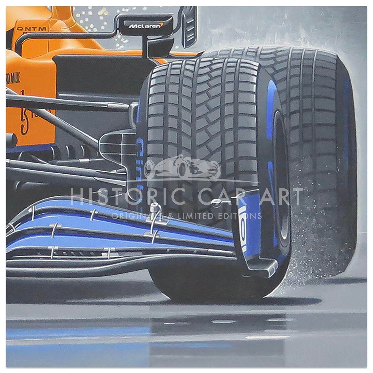 Earth, Wind and Fire | Lando Norris | McLaren | Formula 1 Artwork