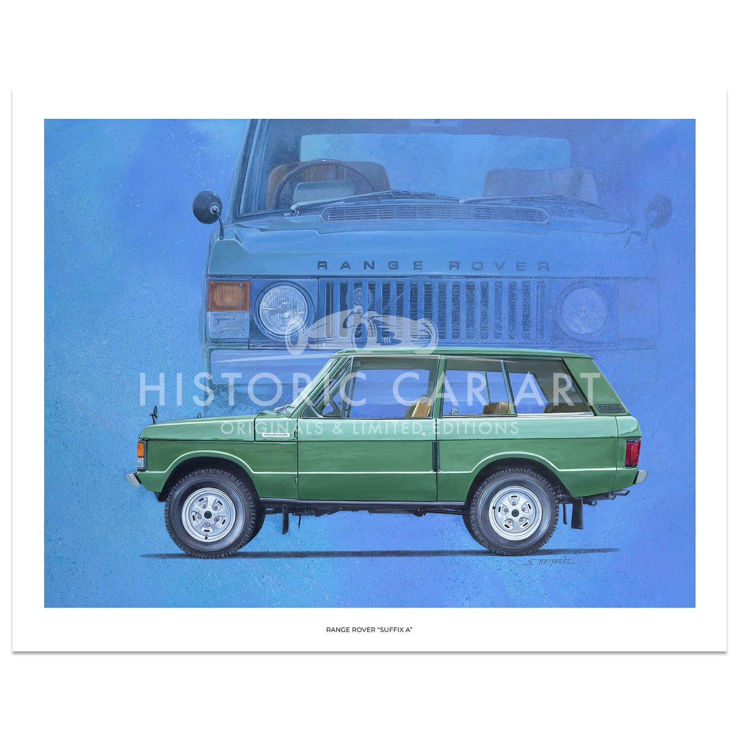 Range Rover Suffix A | Art Print