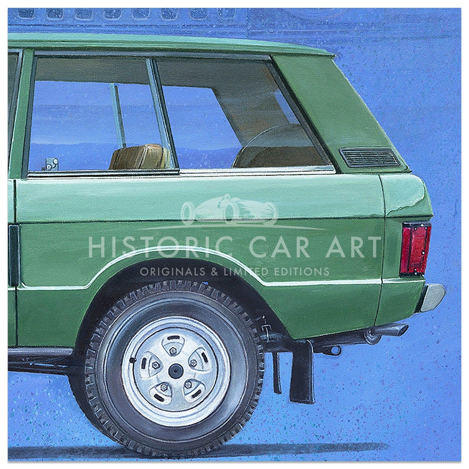 Simon BRITNELL -Range Rover - Suffix A | Artwork – Historic Car Art