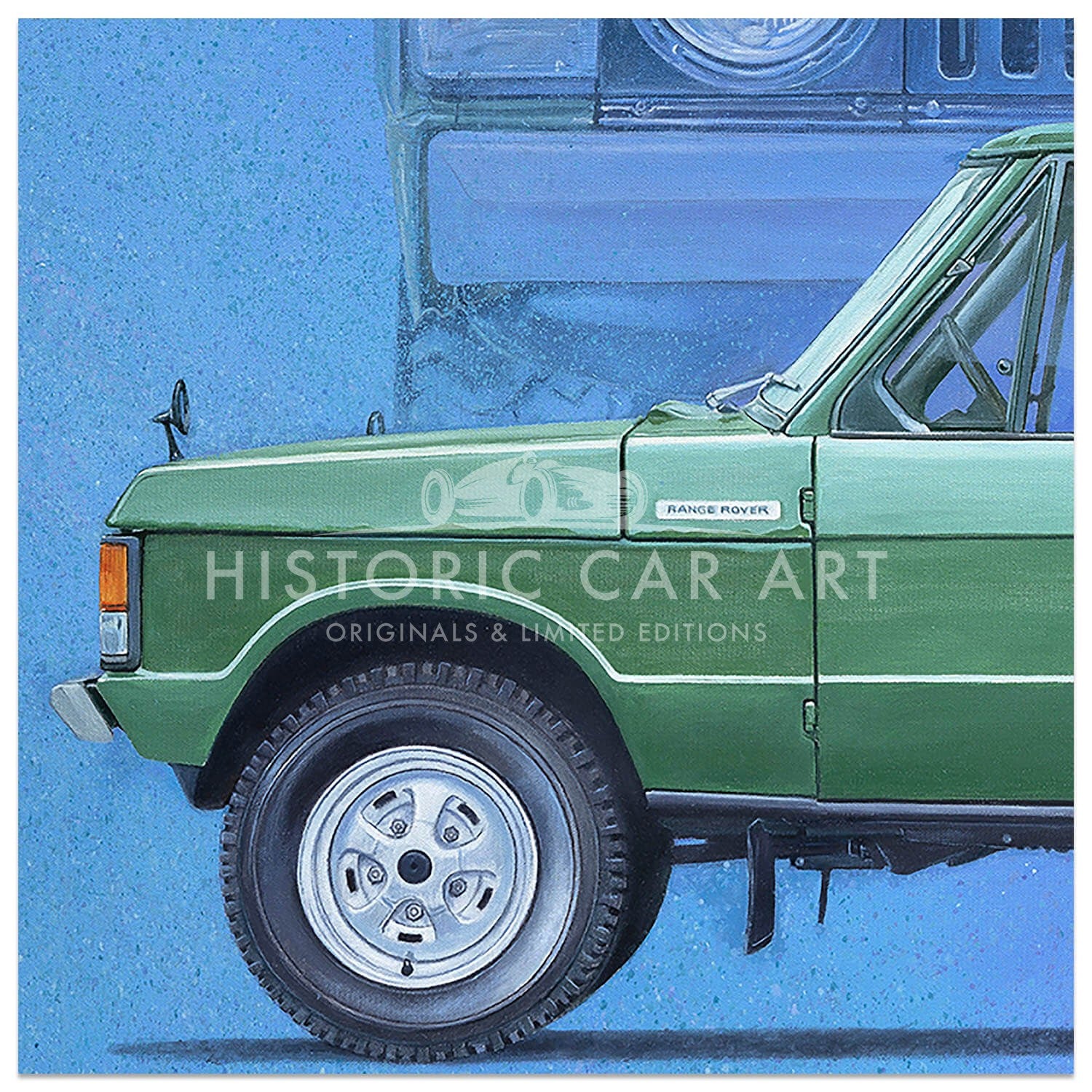 Range Rover Suffix A | Art Print