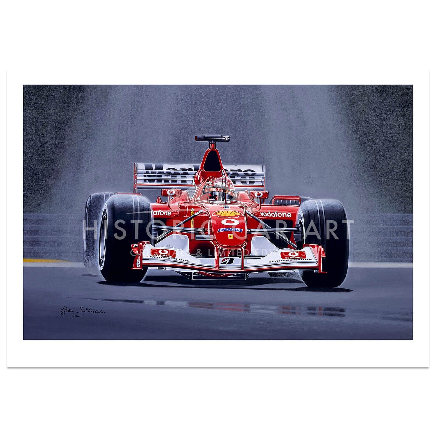 Rainman | Michael Schumacher | Ferrari | Art Print