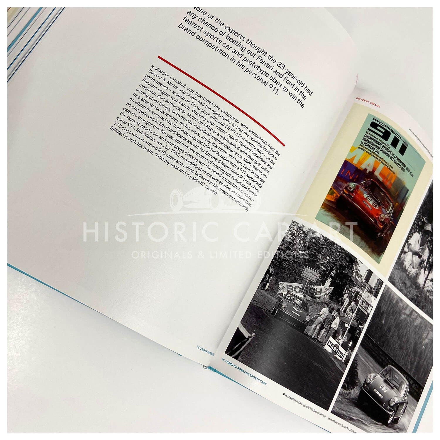 Driven By Dreams | Porsche 75 Years | Book & Print