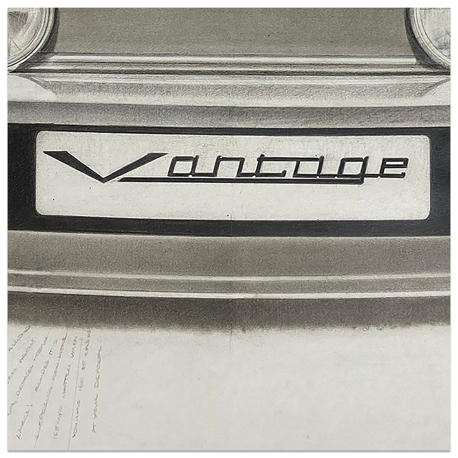 Where it Started | Aston Martin Vantage | Original Art