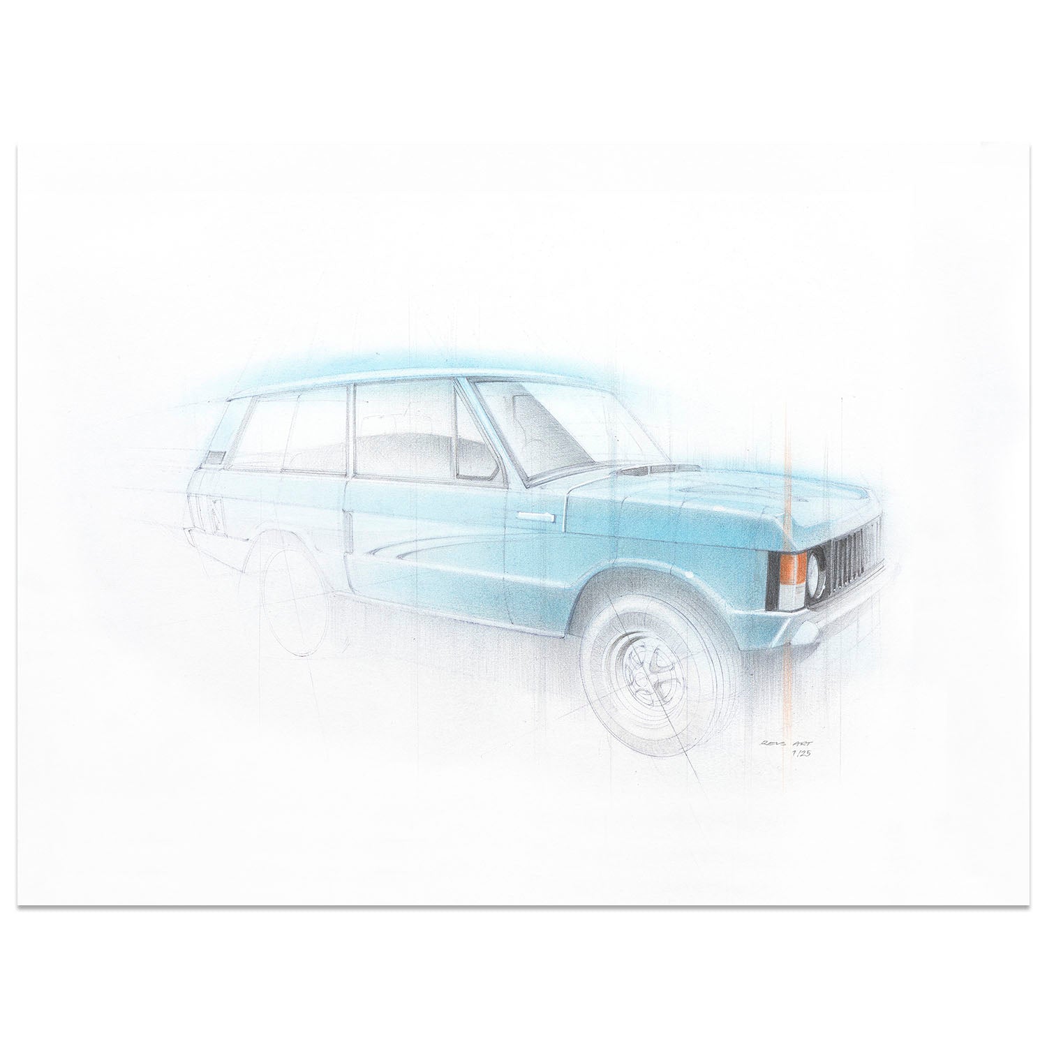 Range Rover  | Series 1 | Art Print