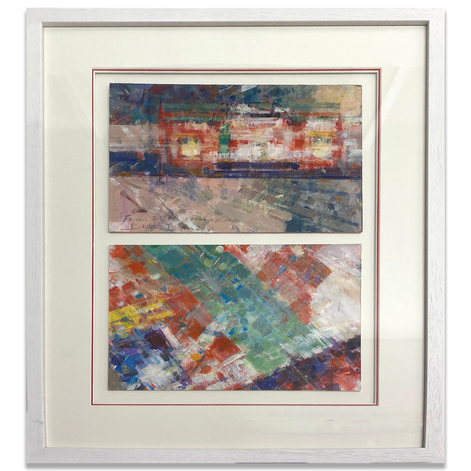 Ferrari 312PB Targa Florio 1973 Study Painting | Artwork