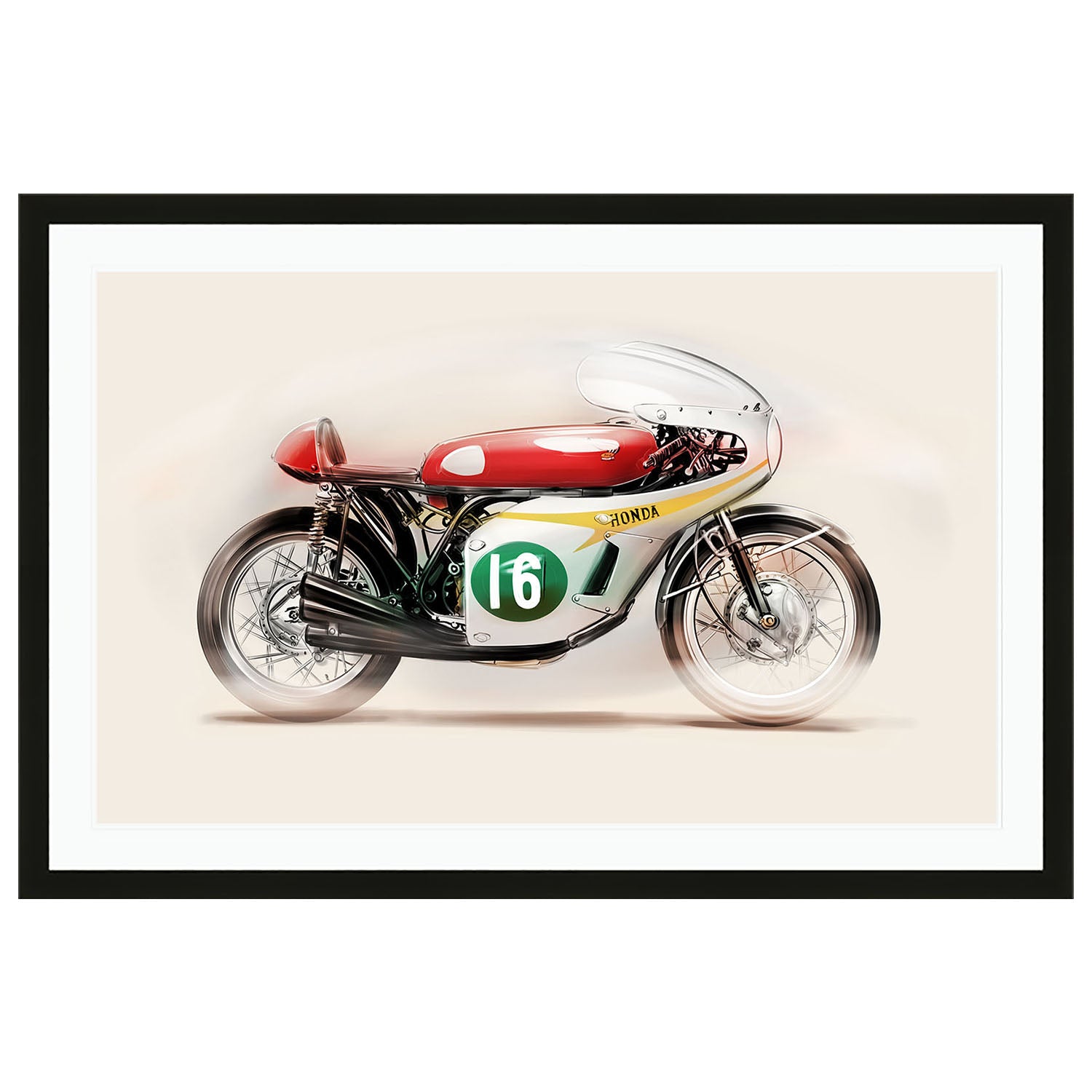 Honda RC166 | 1966 | Art Print