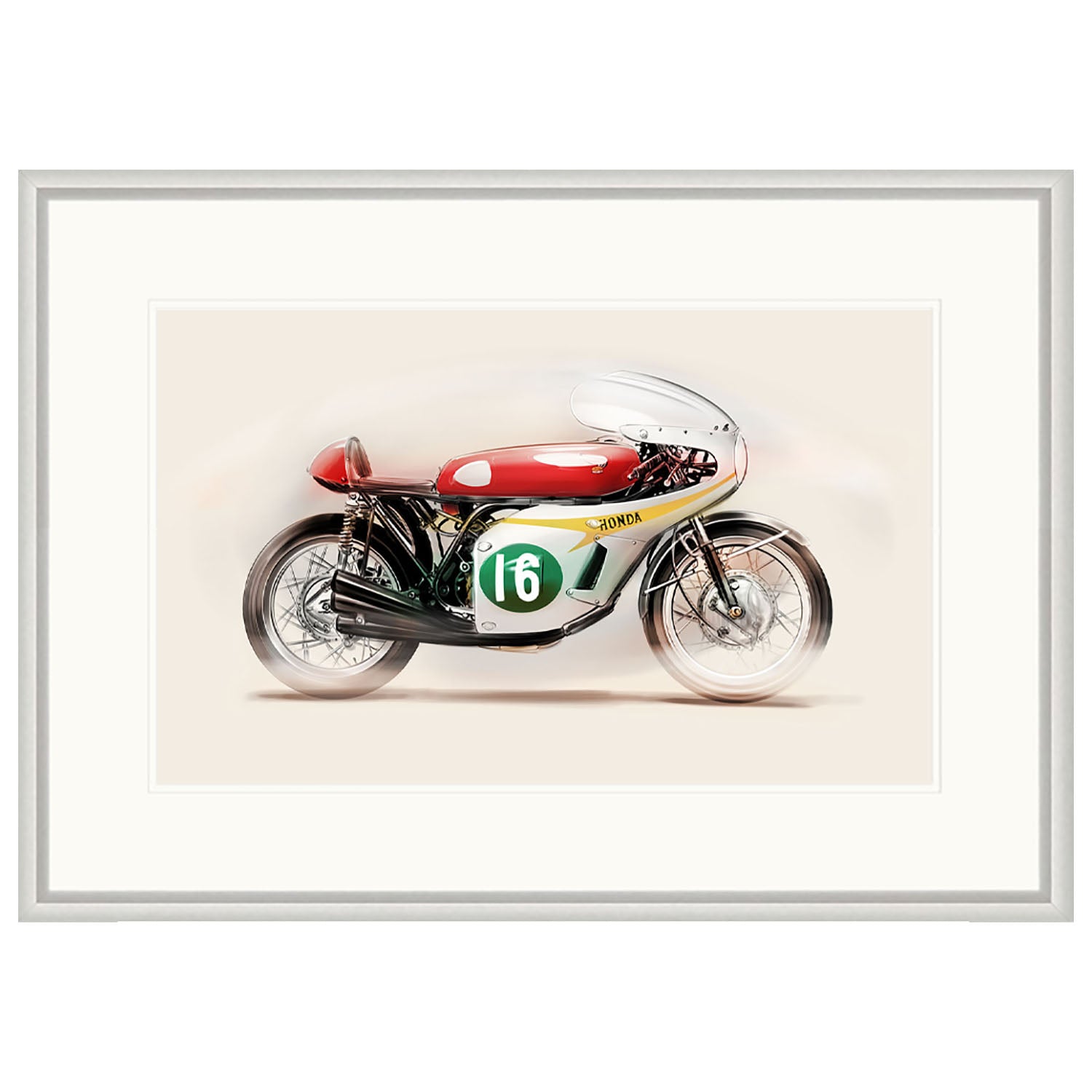 Honda RC166 | 1966 | Art Print