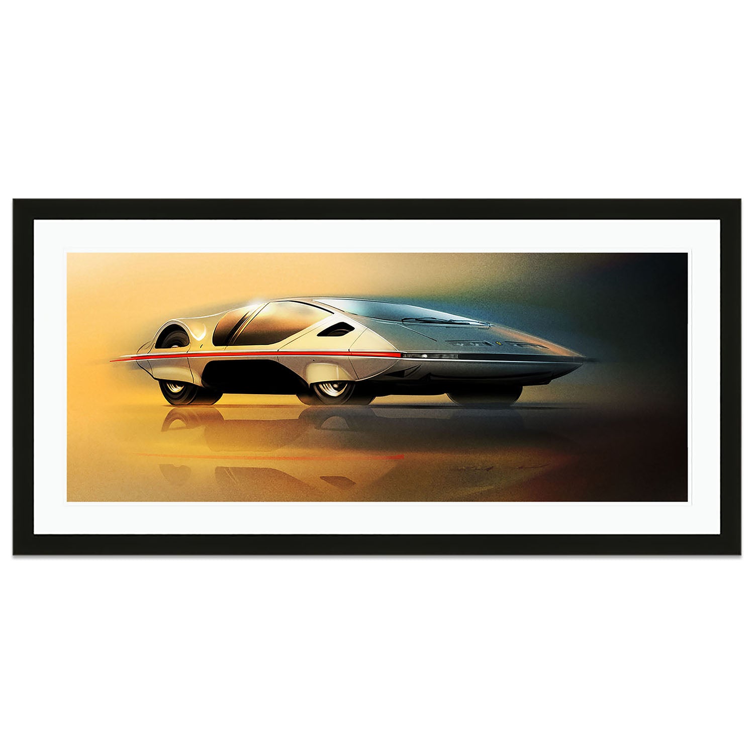 Ferrari 512S Modulo Pininfarina Concept | Art Print