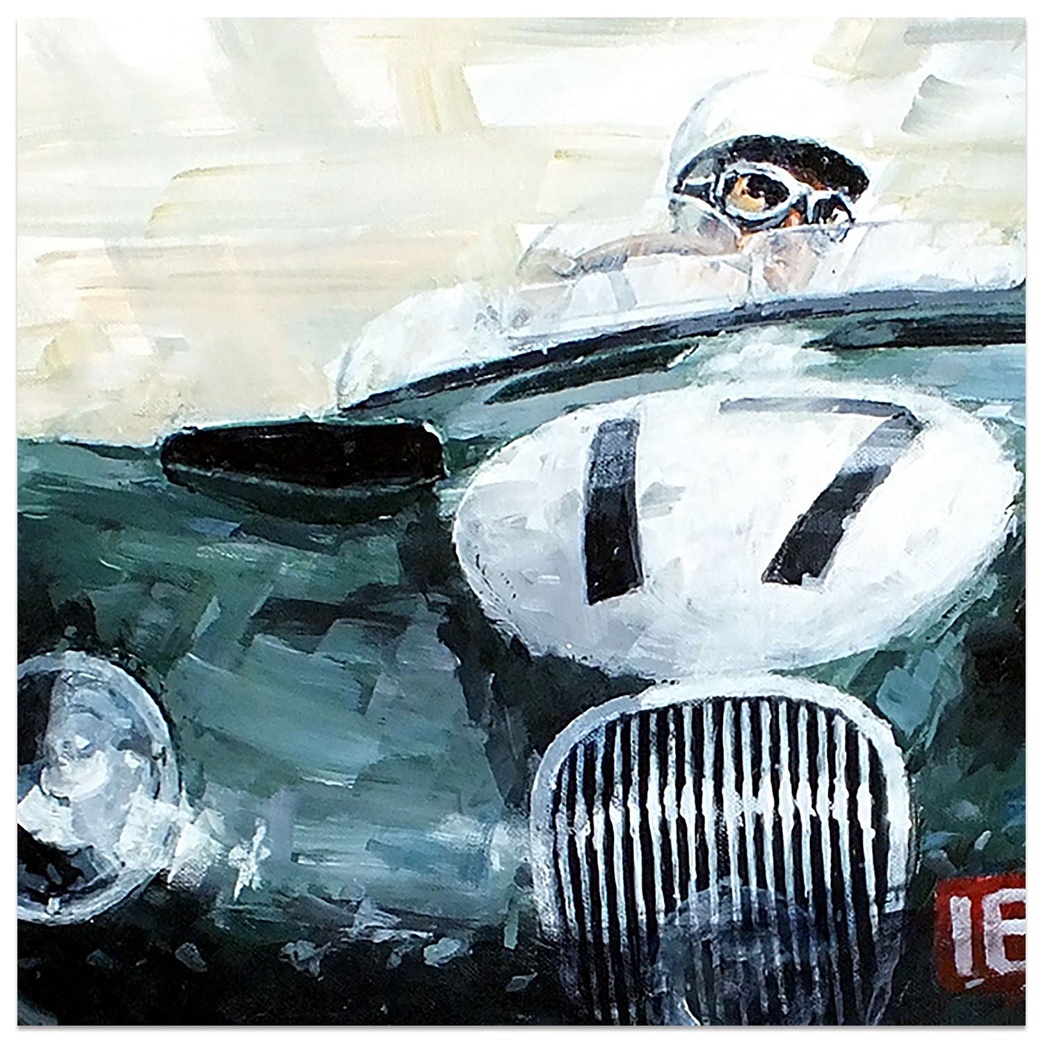 Fantastic Recovery | Le Mans  | 1953 | Stirling Moss | Artwork