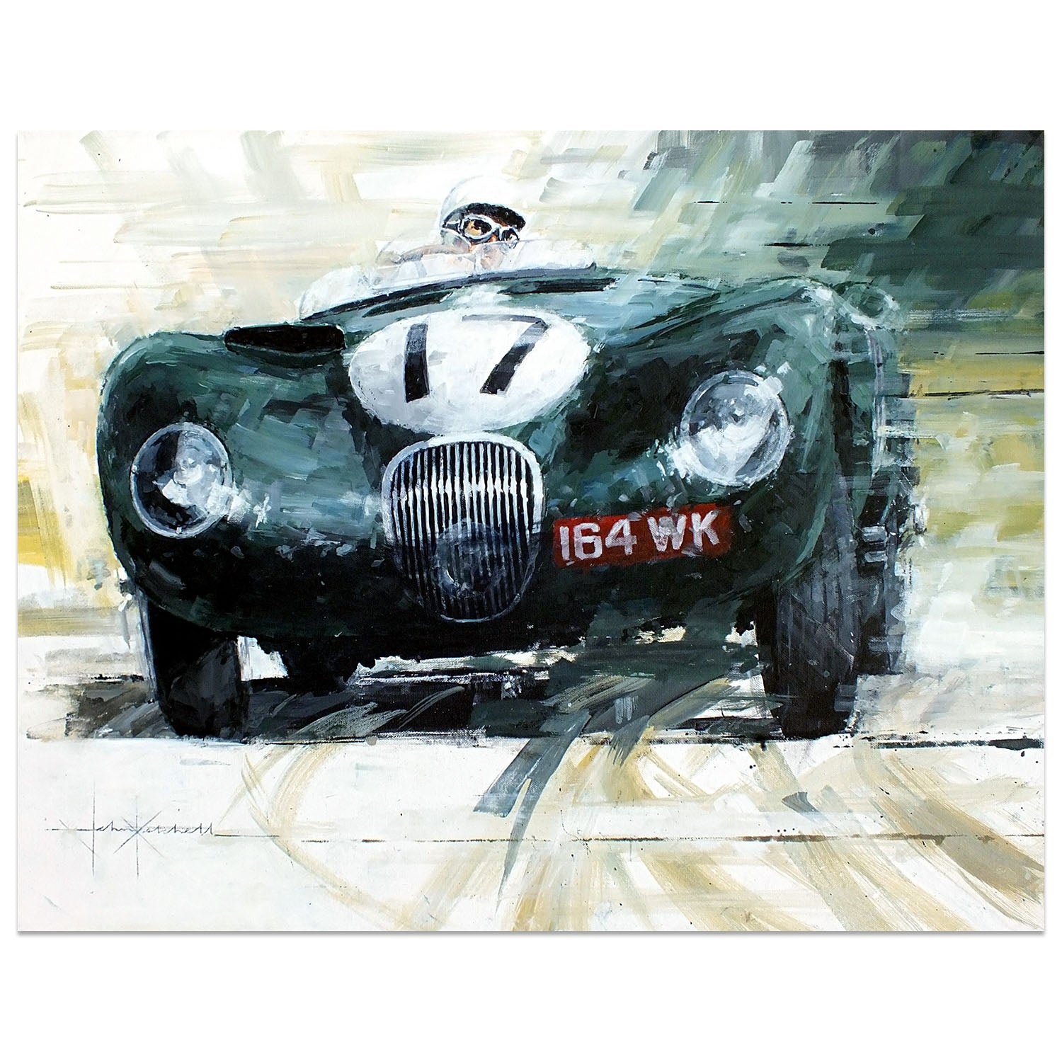 Fantastic Recovery | Le Mans  | 1953 | Stirling Moss | Artwork