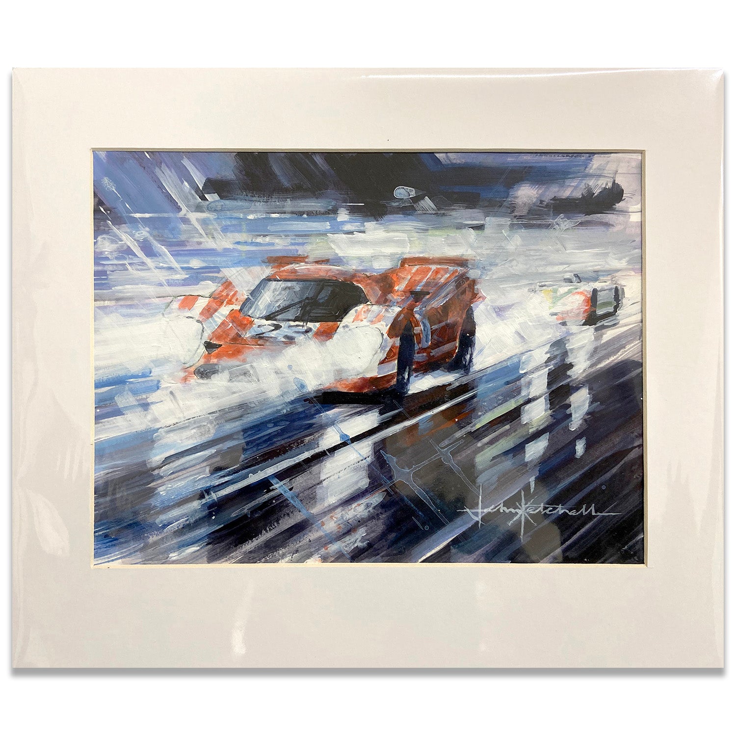 Maiden Victory | Porsche 917 | 1970 Le Mans 24H | Study Painting