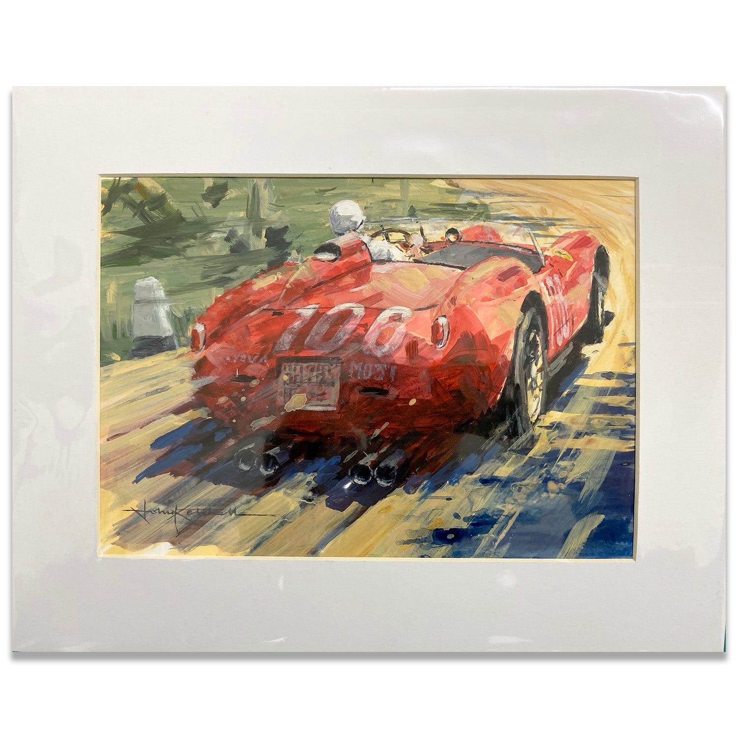 Greatest of All | Ferrari 250 TR | 1958 Targa Florio | Study Painting