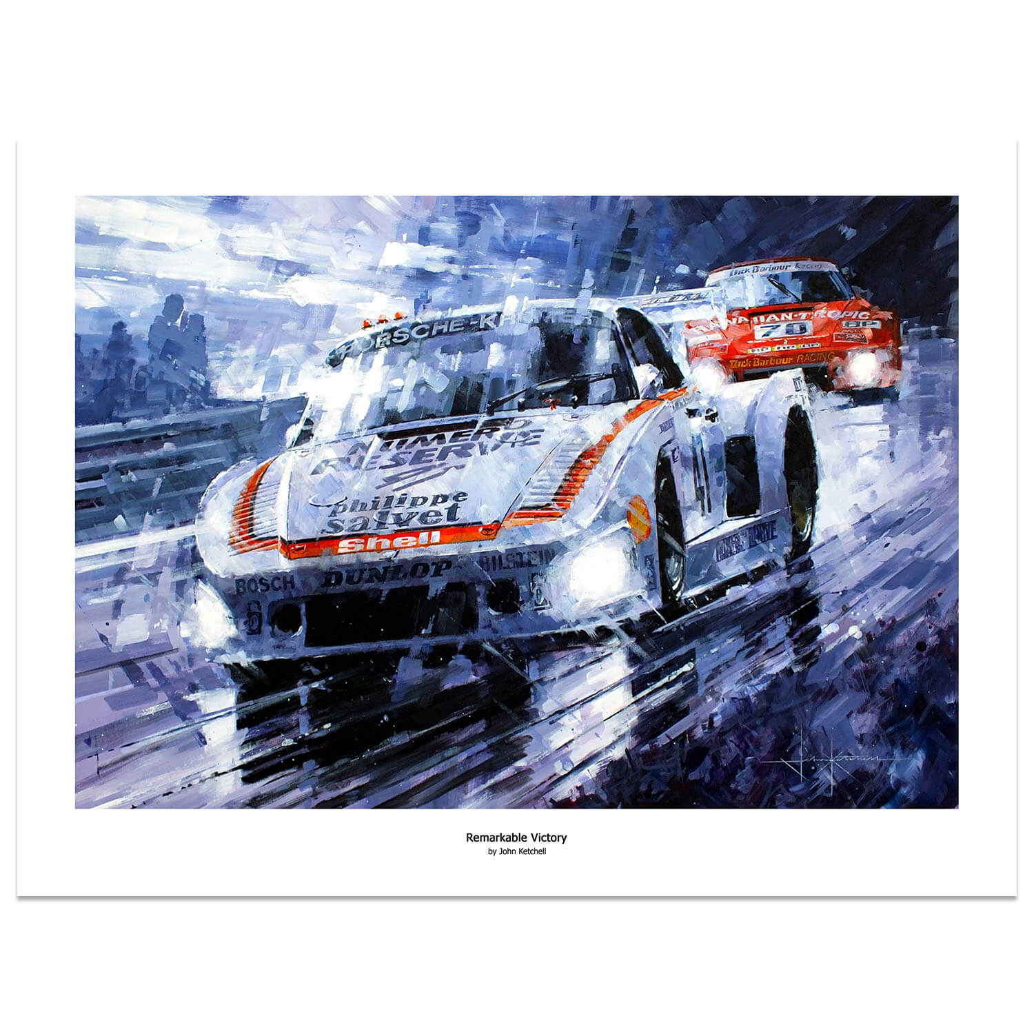 Remarkable Victory | 1979 Le Mans | Porsche 935 | Art Print