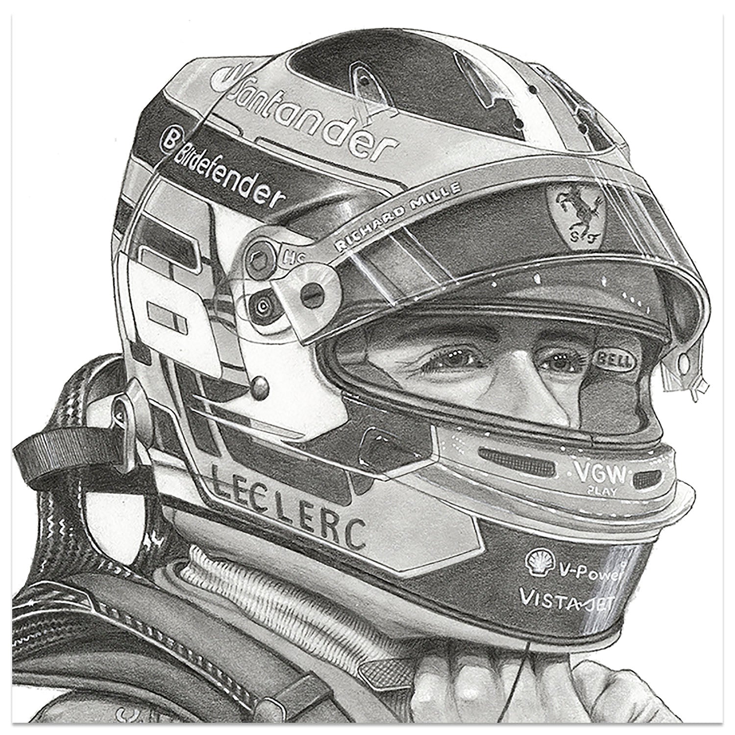 Charles | Charles Leclerc | Ferrari | Artwork