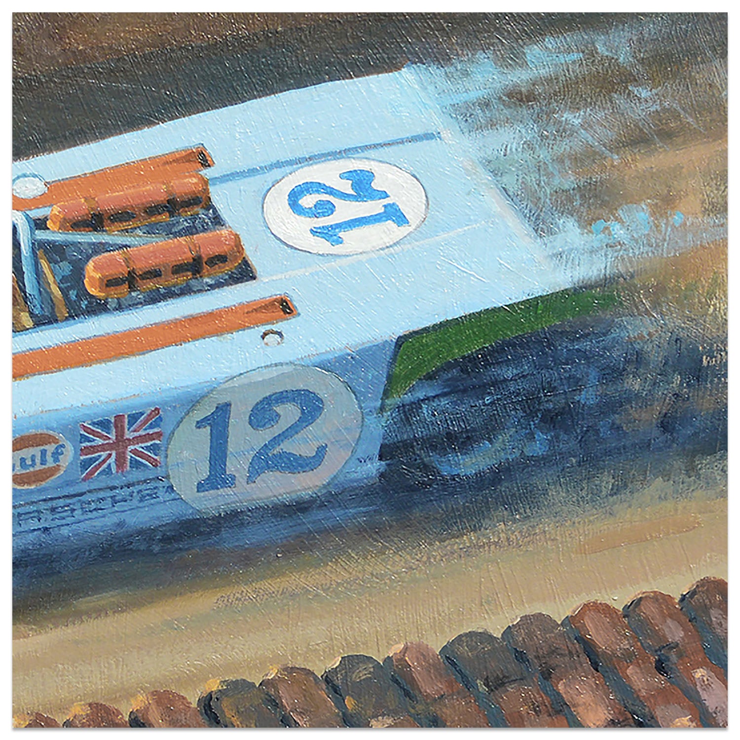 Targa Florio 1970 | Redman/Siffert | Porsche 908 | Original Art