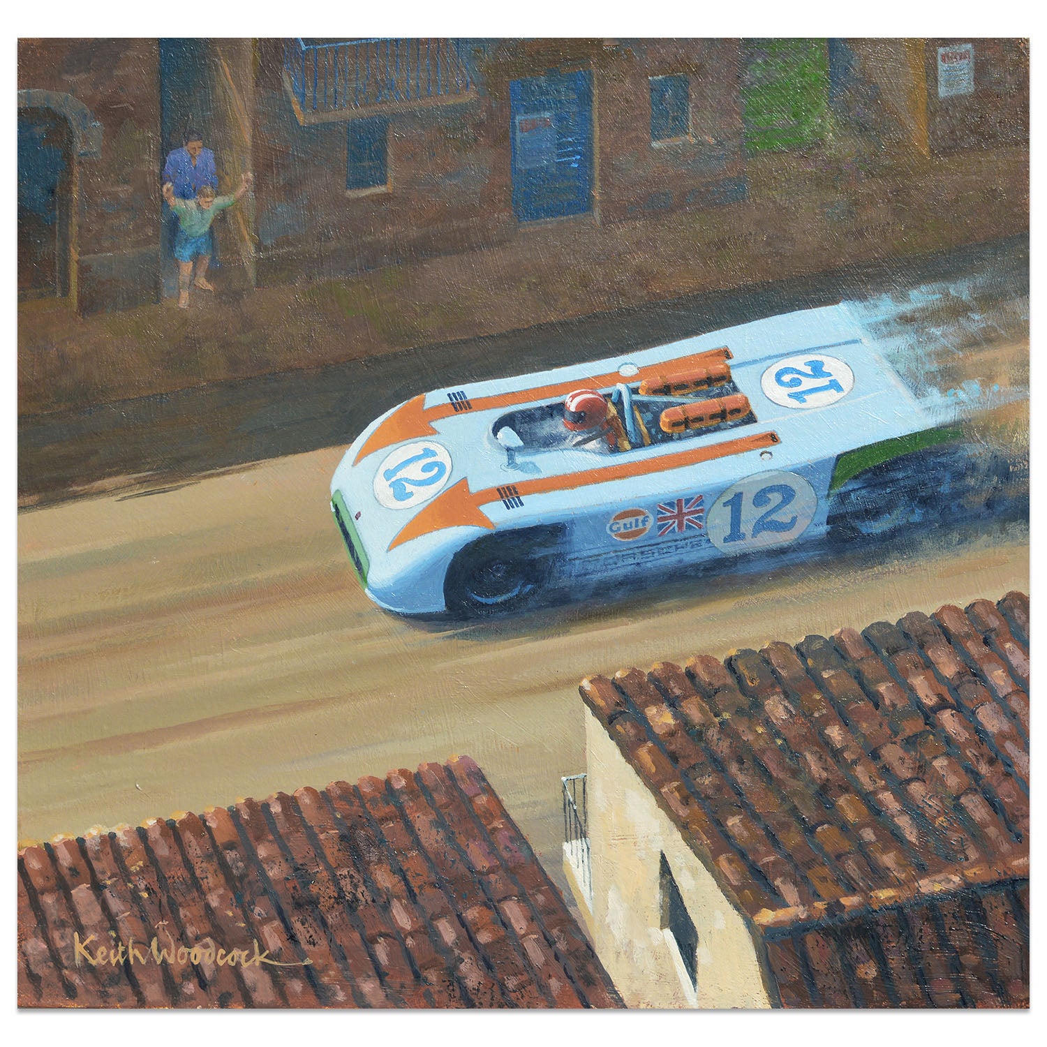 Targa Florio 1970 | Redman/Siffert | Porsche 908 | Original Art