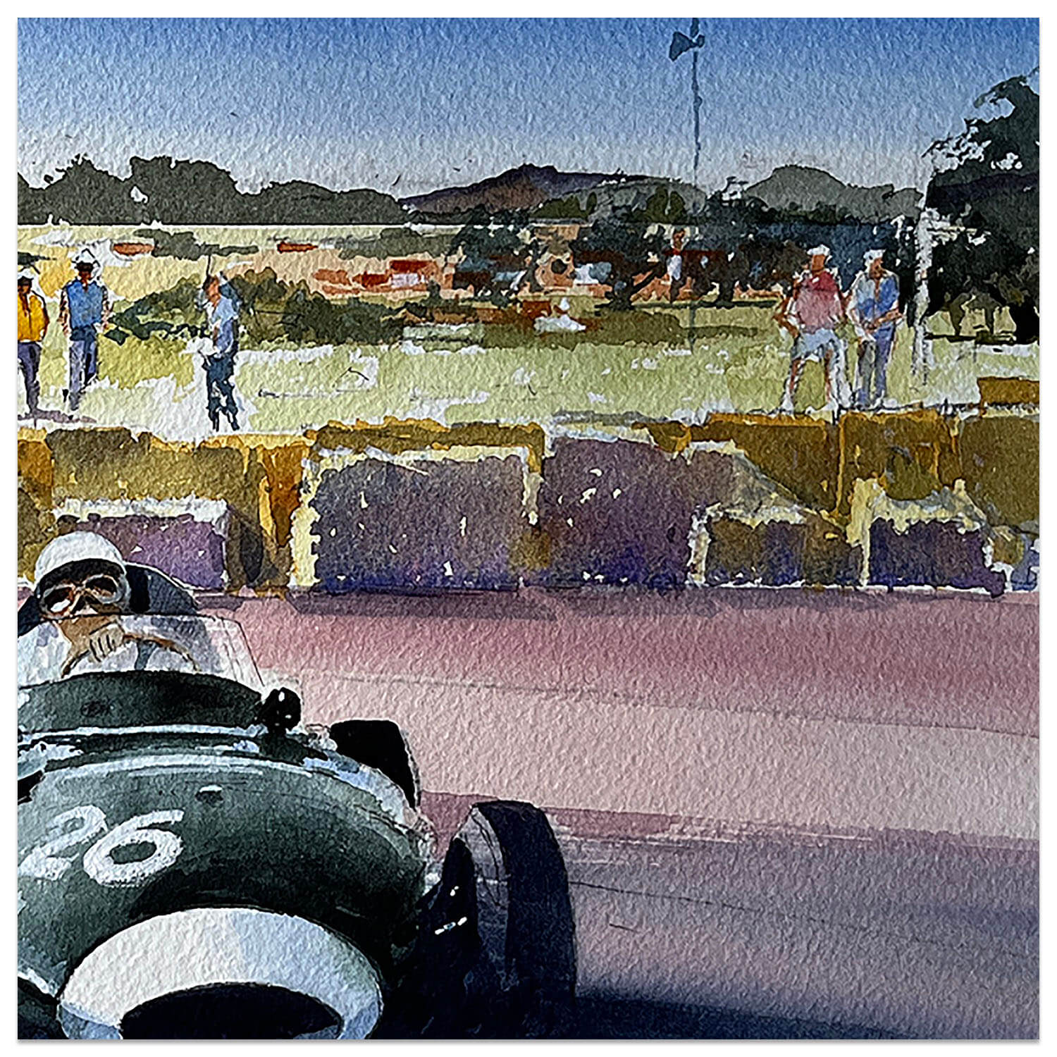 Trust and Respect | 1957 | Moss and Fangio | Artwork