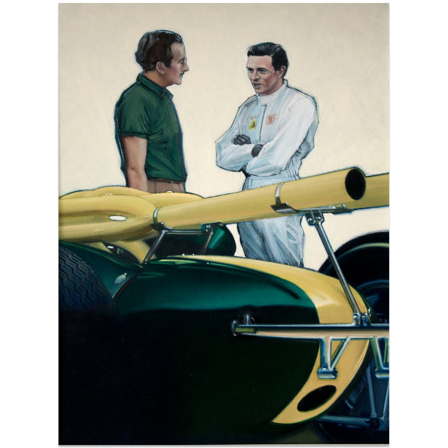 A Winning Combination | Jim Clark | Indy Lotus | 1965 | Original