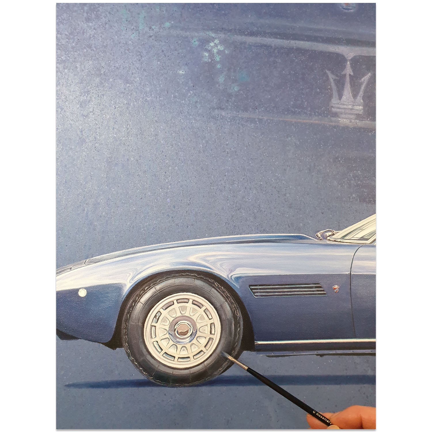 Maserati Ghibli SS | 1970 | Original Artwork