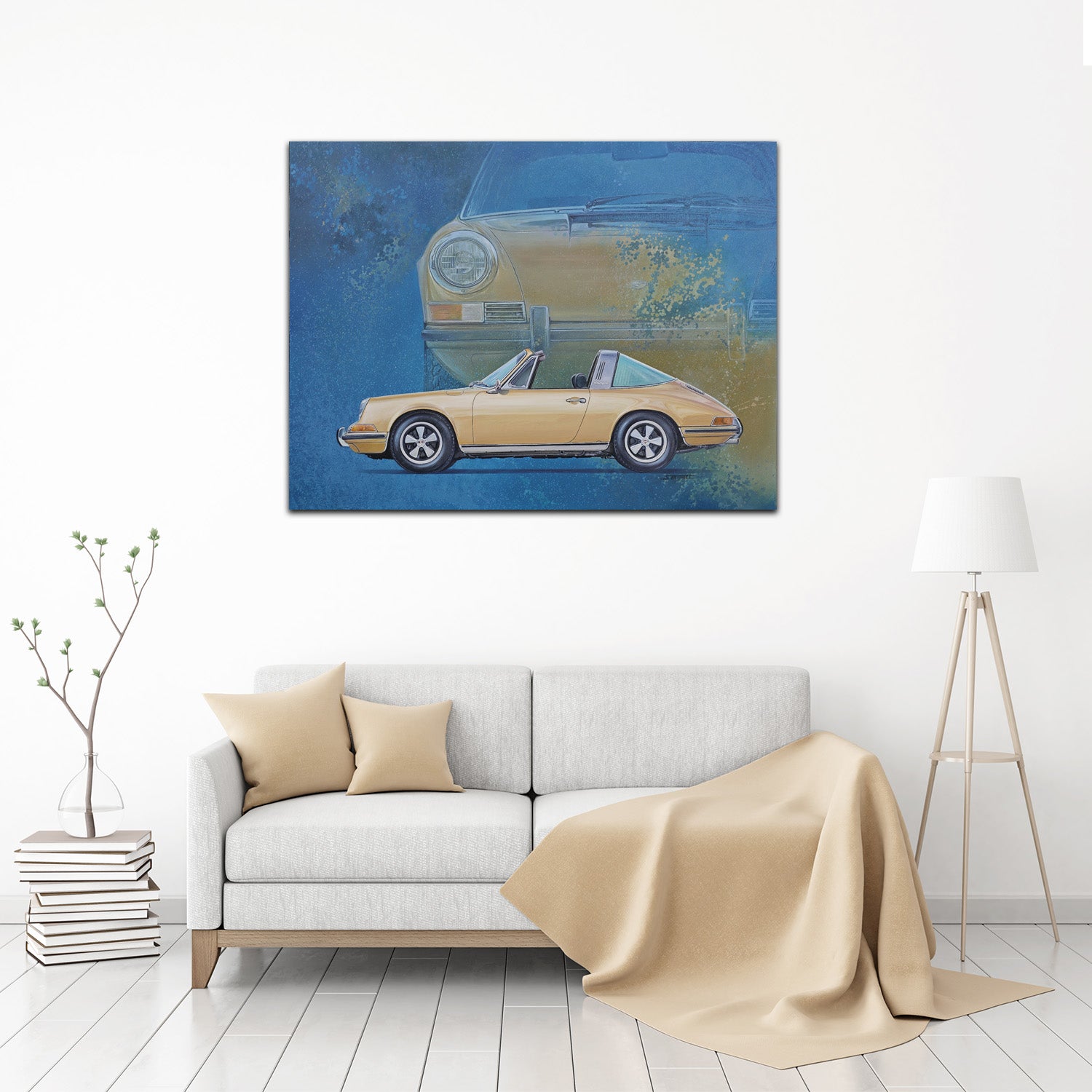 Porsche 911S Targa | Artwork