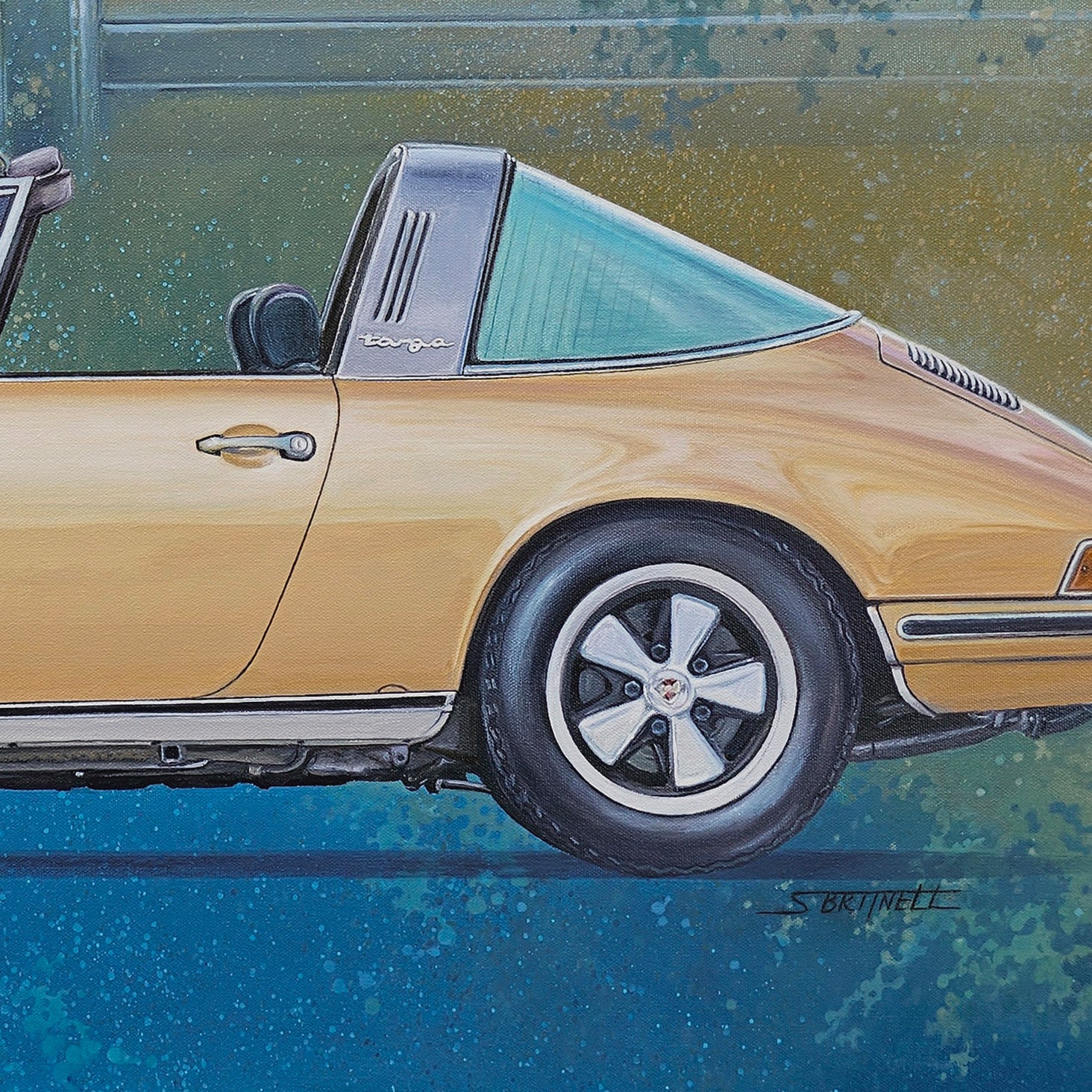 Porsche 911S Targa | Artwork