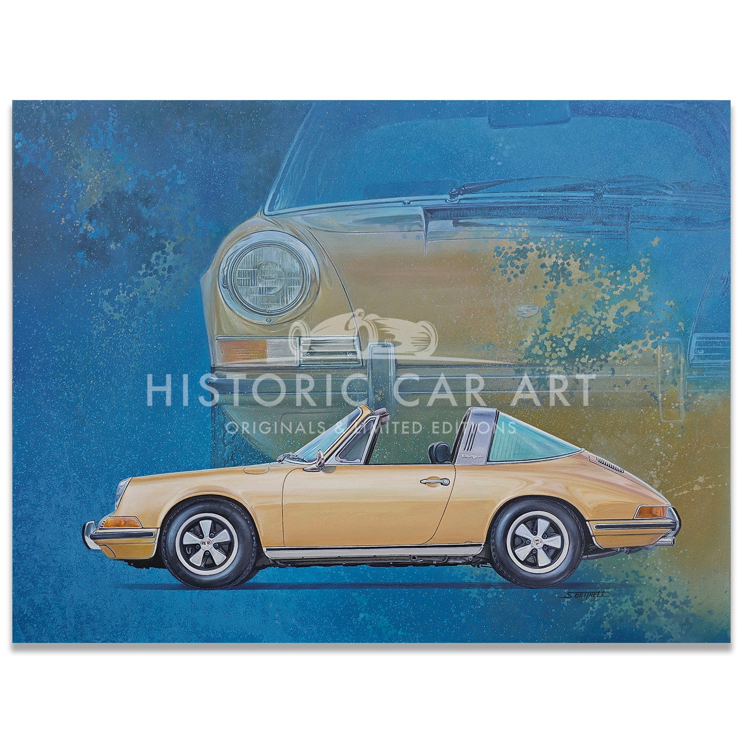 Porsche 911S Targa | Artwork