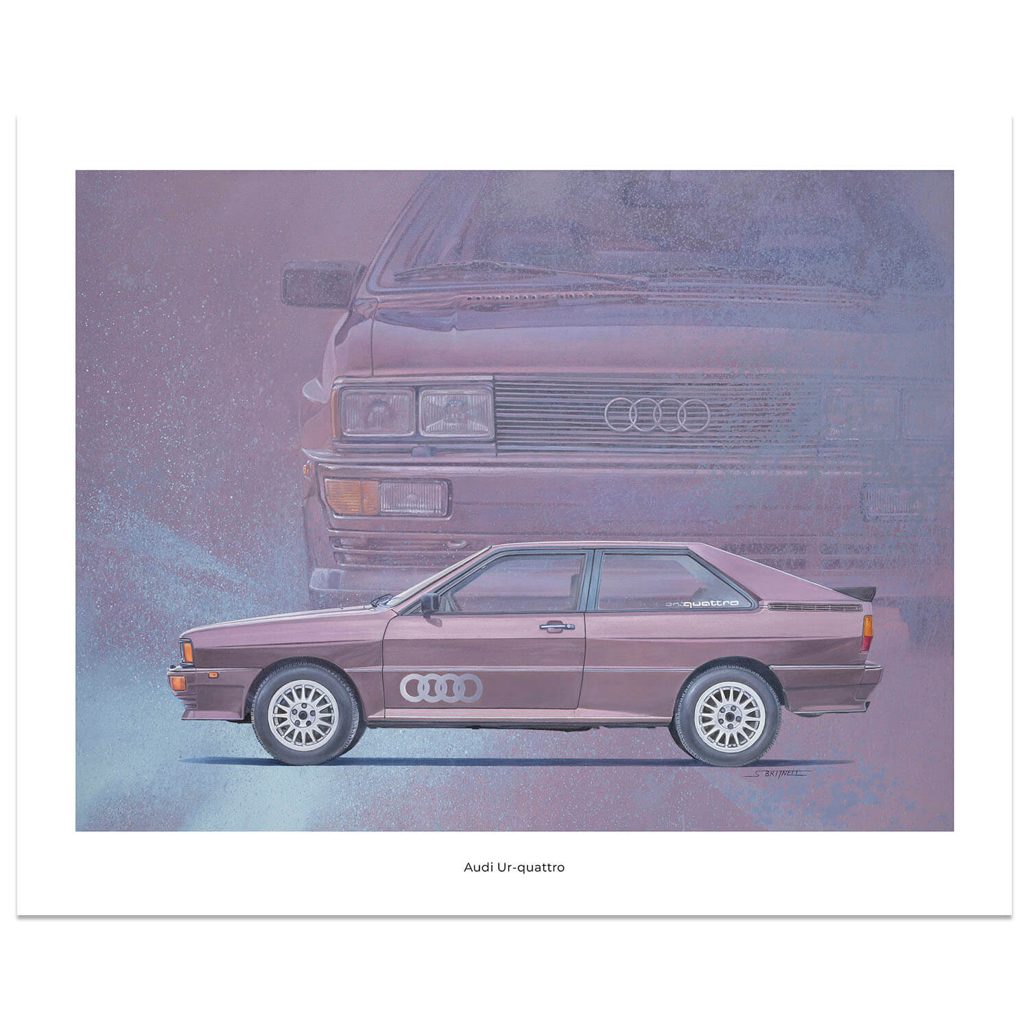 Audi Quattro | Art Print